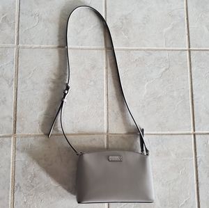 Kate Spade grey cross body purse